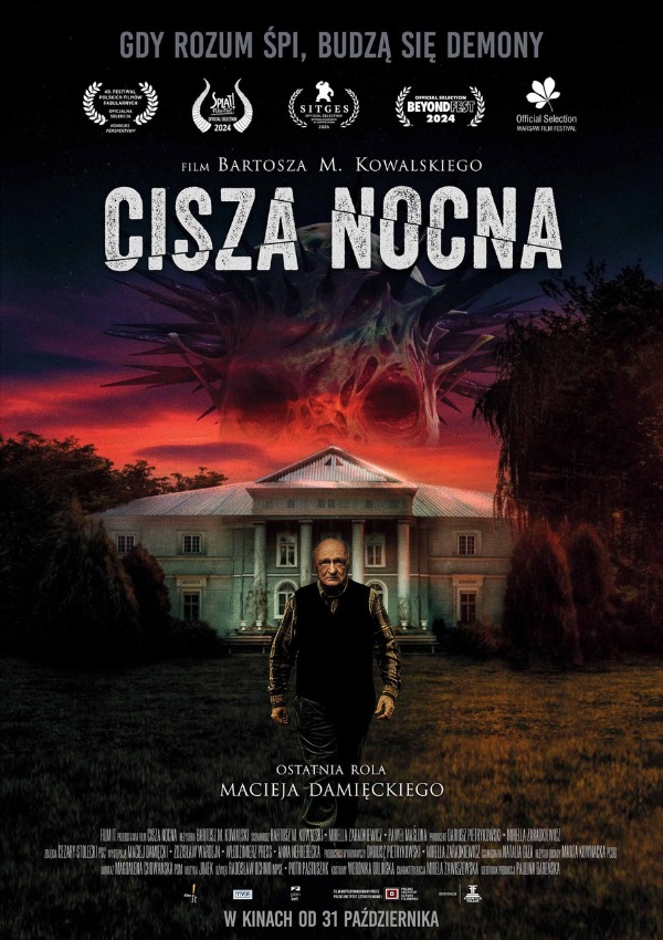 Plakat filmu „Cisza nocna”