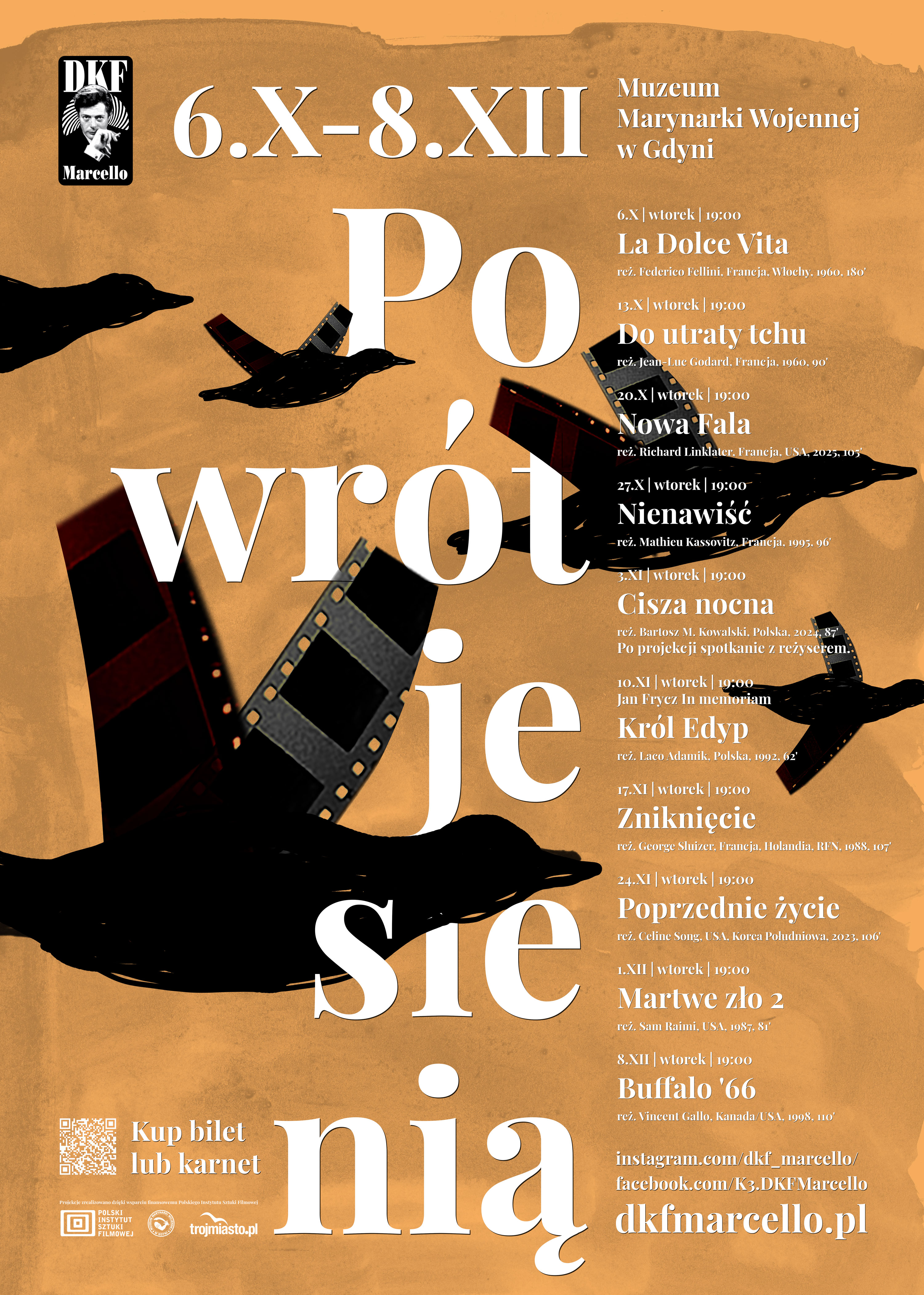Plakat przeglądu „Powrót jesienią”